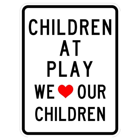 Sign Solutions Usa 24 in Height, 18 in Width, Aluminum, Vertical Rectangle DCS08HWT1824CUS00040